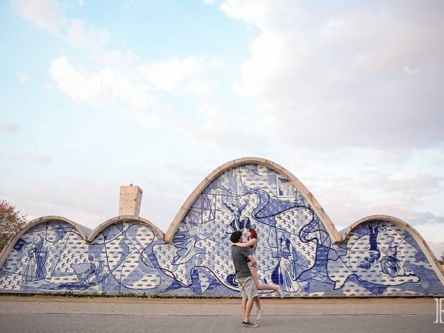 Ensaios românticos de Ensaio de Namorados - Ivian e Matheus