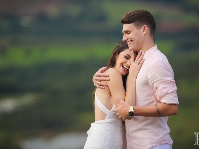 Ensaios românticos de Ensaio de casal - Karen e Vico