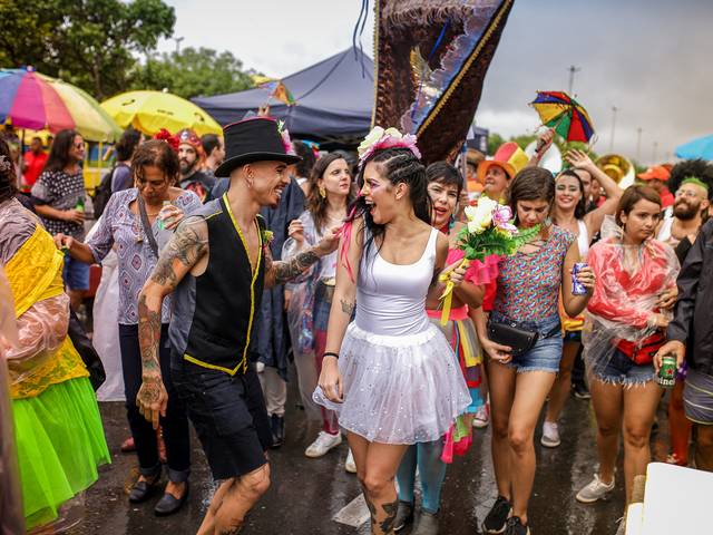 Ensaios românticos de Vamos curtir o carnaval?