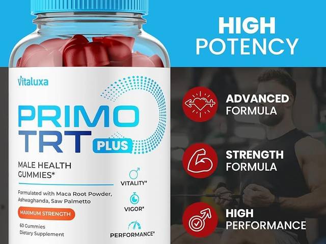 health of Primo Trt Male Enhancement: ENLARGER Longer Wider Bigger Man Natural Growth Gummies 