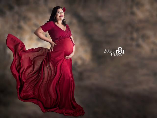 Gestante de Ensaio Gestante Anik