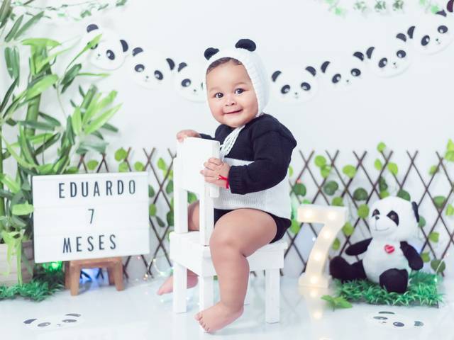 Acompanhamento mensal  de Eduardo 7 mesês