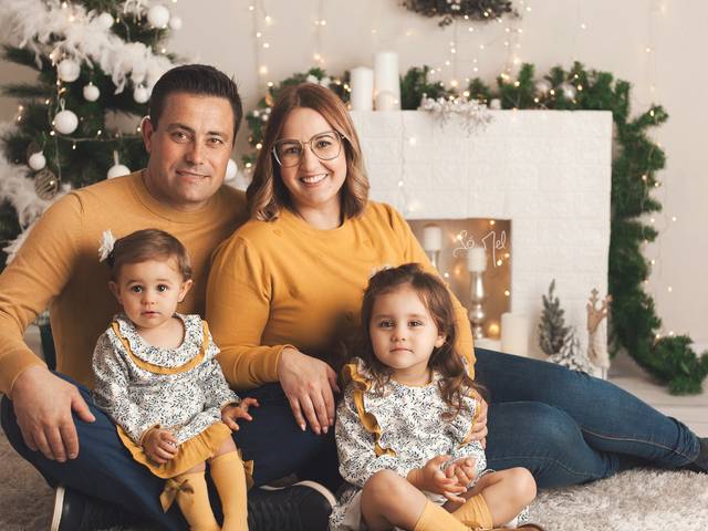 Mini sessões Natal de Família 