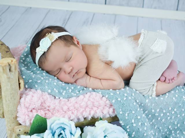 Newborn de Paloma, 8 dias