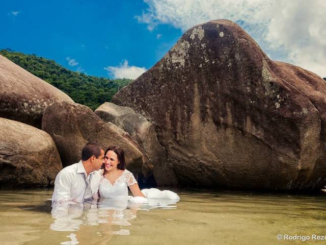 Trash the dress de Nathalia e Bruno