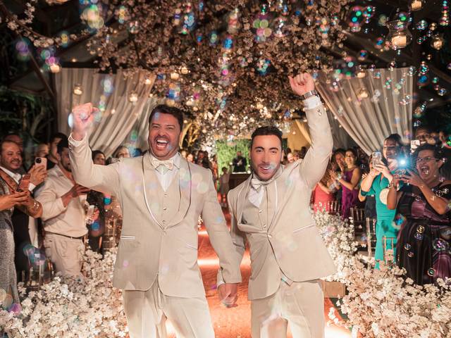 Casamentos de Alan e Matheus