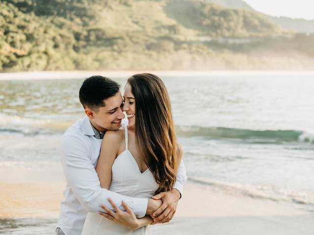 Ensaio de Alexandra e Jonathan