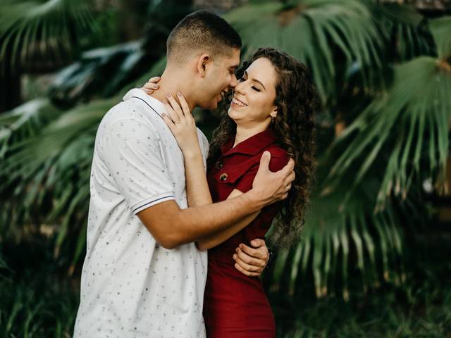 Ensaio de Giovanna e Igor