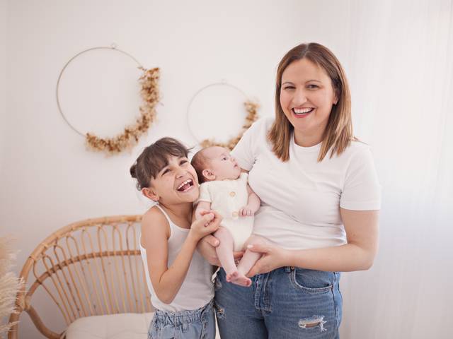 Família de Sessão dia da Mãe