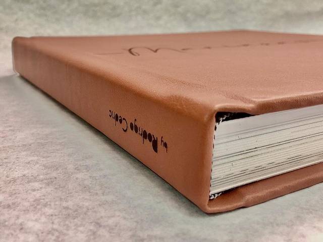 Álbuns de Couro Caramelo