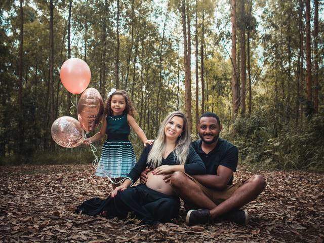 Ensaio Gestante de À espera da Maria Cecília 