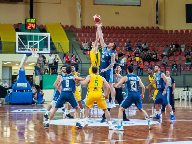 ESPORTES de ELIMINATÓRIAS AMERICUP DE BASQUETE - BRASIL x URUGUAI