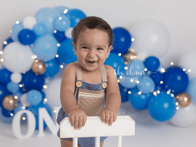 Cake Smash de Cake Smash do Théo