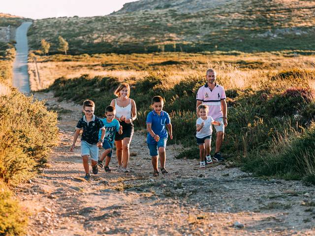 Sessão no Exterior de Família da Sandra