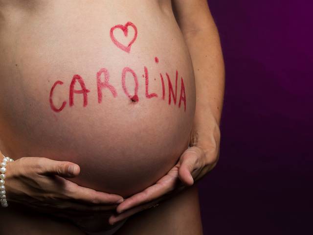 Estudio de Grávida Sónia