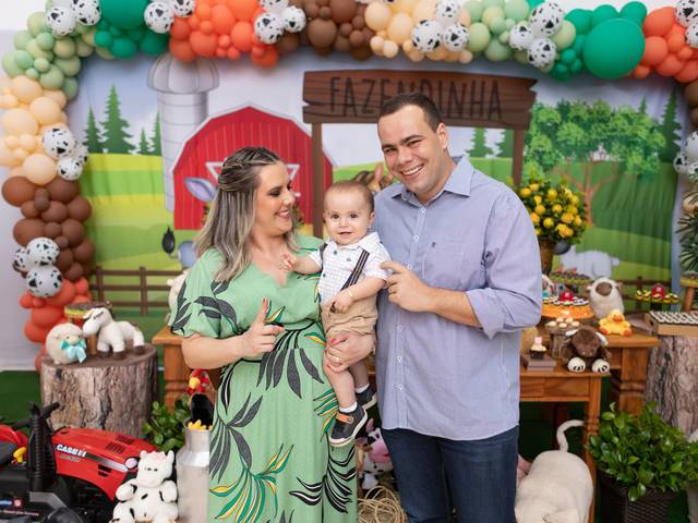 Festa de aniversário de Vicente 1 ano