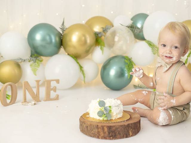 Ensaio pré aniversário de Smash the cake Martin