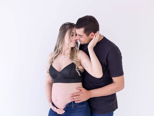 Gestante de Carol e Adriano, à espera de Joaquim