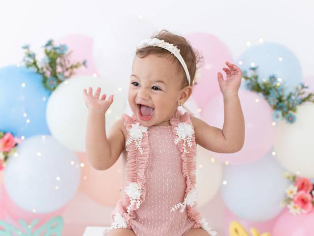 Ensaio pré aniversário de Smash the cake - Júlia