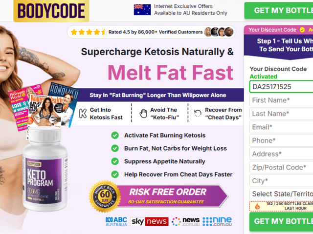 Health of https://www.facebook.com/bodycodeketocapsules