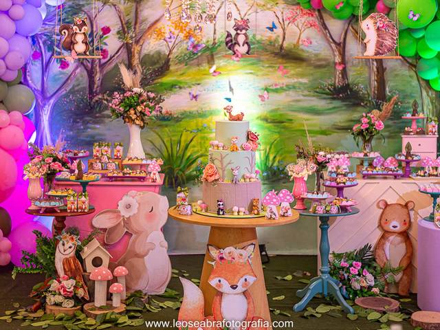 Festa Infantil de Aniversário 1 Ano Julia