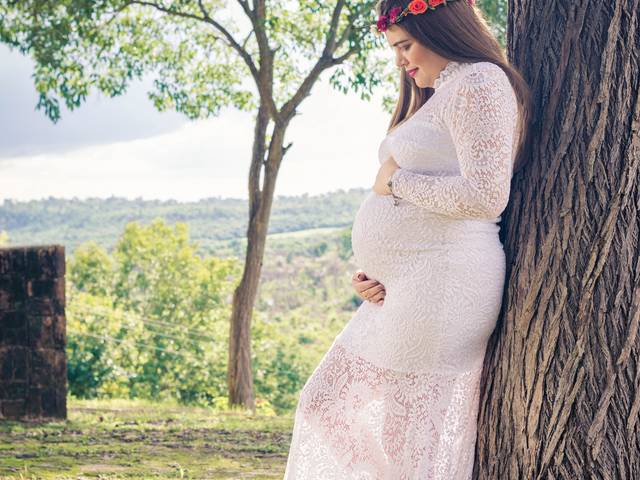 Gestante de Ensaio Gestante Eroni e Joelson