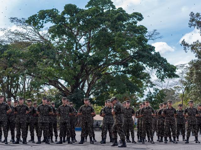 Eventos de Entrega da Boina Azul Ferrete – 4° GAC L