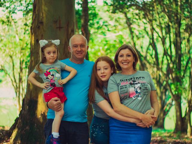 Ensaio de Família de Família Rigoni