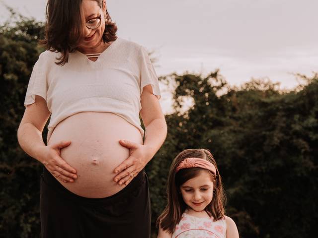 Gestante & Família de Flávia & Analú & Amália & Adauto