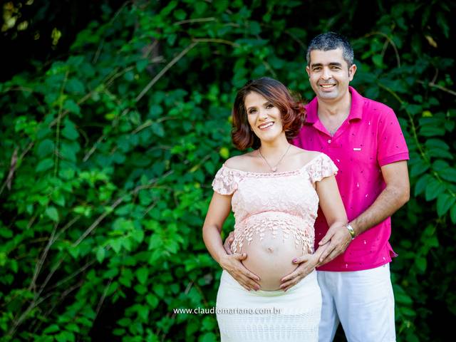 Gestante de Ensaio Gestante Cassia & André + Luiza