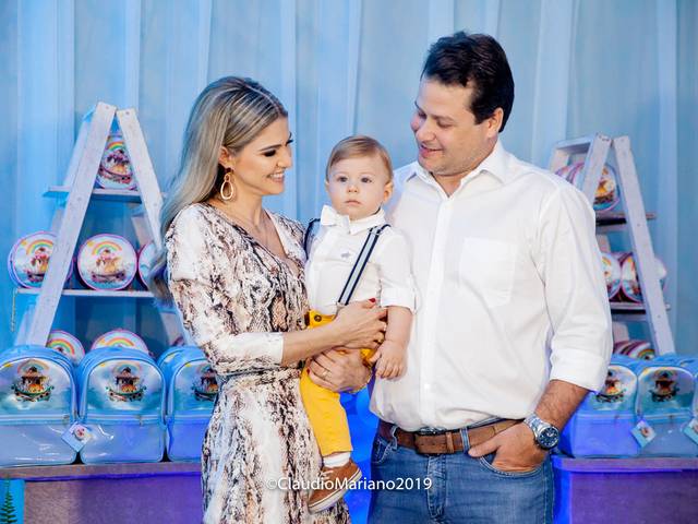 Infantil de Aniversário João 1 Ano