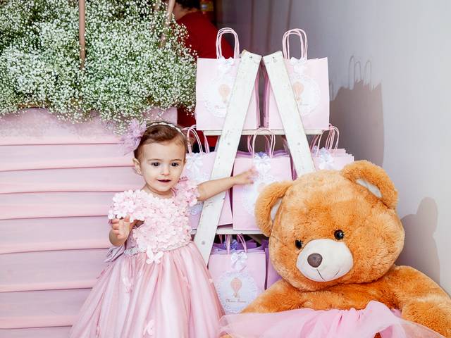 Infantil de Aniversário Maria Teresa 1 Ano 