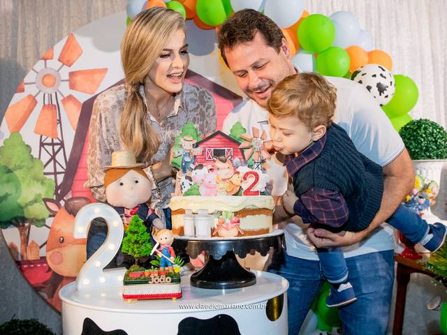Infantil de Aniversário João 2 Anos 