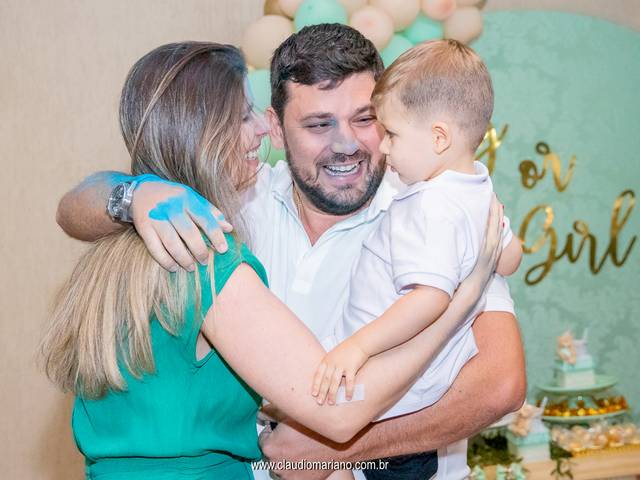 Gestante de Chá Revelação Ariella e Rafael 