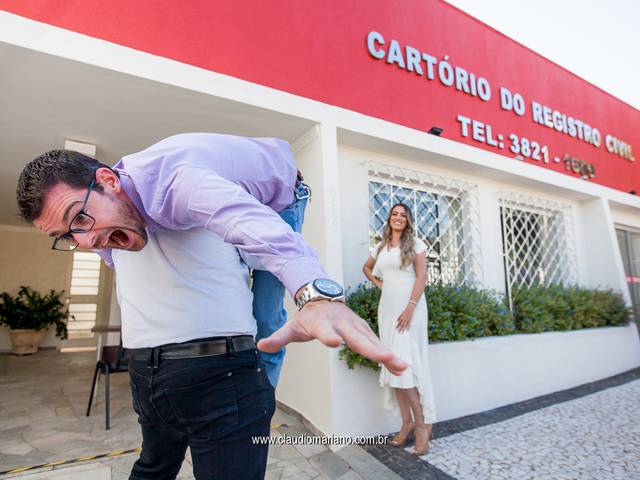 Casamentos de Civil Aline e Bruno