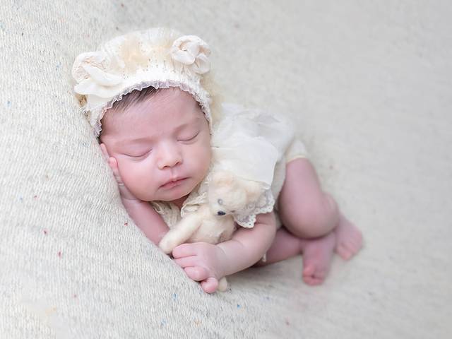 Newborn de Cecilia 9 dias