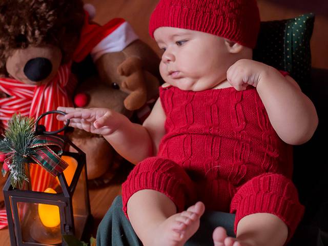 Mini Ensaios de Natal de Ensaio de Natal do João Pedro 