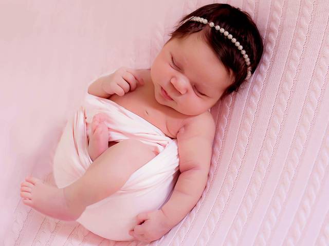 Newborn de Ensaio de Newborn Valentina 17 dias