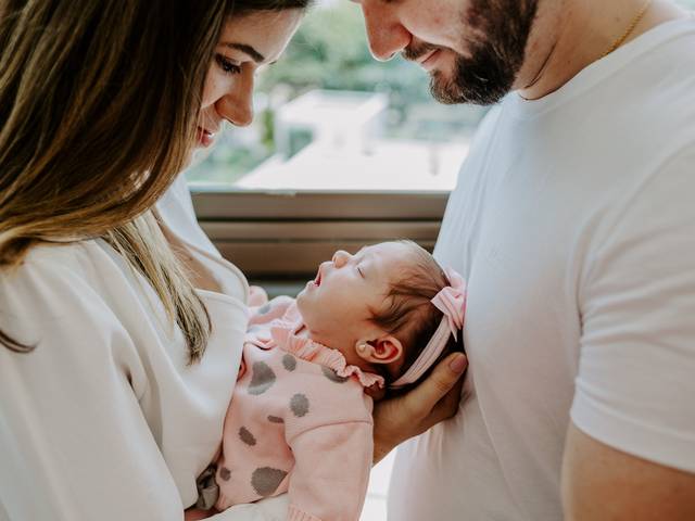 Newborn de 8 dias de Letícia