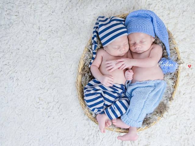 Newborn de Davi e Lucca
