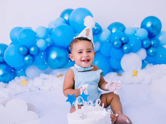 Infantil de Smash the cake Samuel