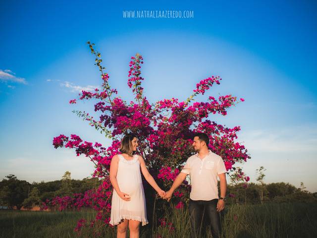 Gestante de Á espera da Charlotte