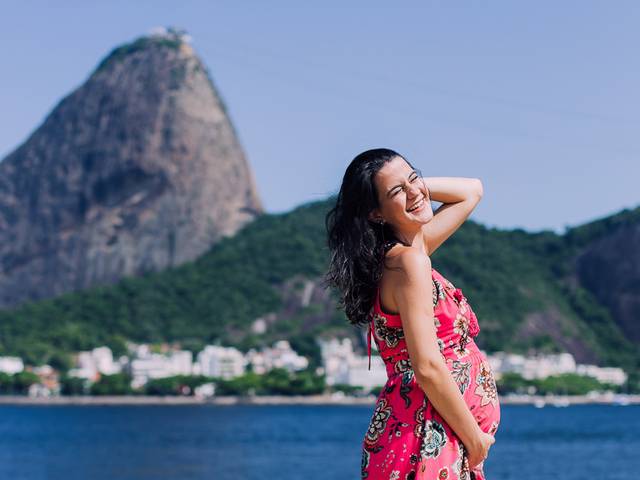 Gestante de À espera da Duda