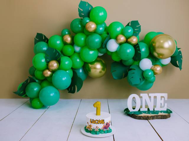 Acompanhamento de Smash the cake do Lucas