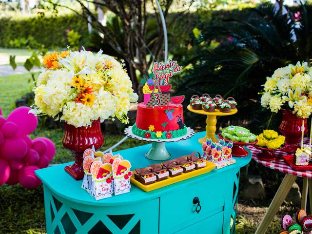 Aniversário de Aniversário da Gigi  3 anos