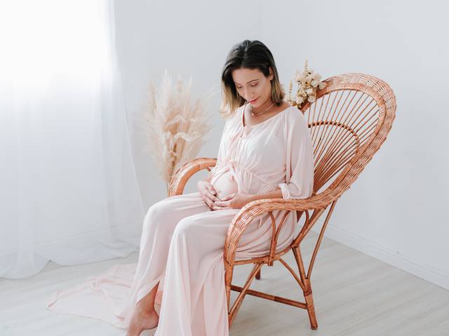 Gestante de À espera da Lara