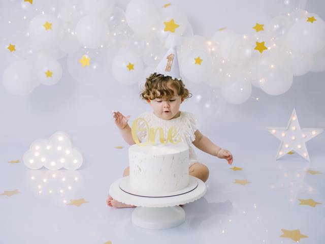 Infantil de Smash the cake da Heloísa