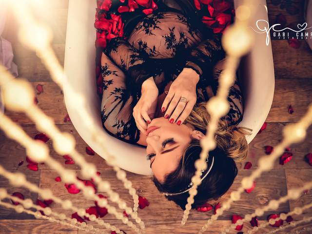 Ensaio Estúdio de Cenário Banheira