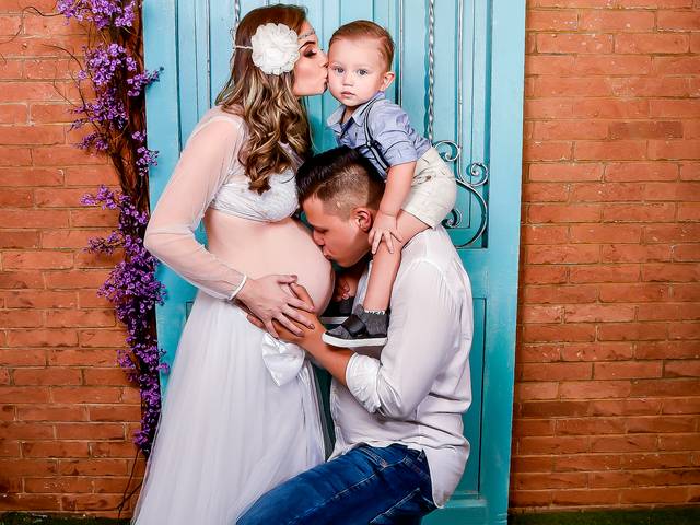 Ensaio Estúdio de Ensaio Gestante Jéssica