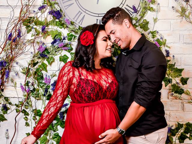 Ensaio Estúdio de Ensaio Gestante Maysa